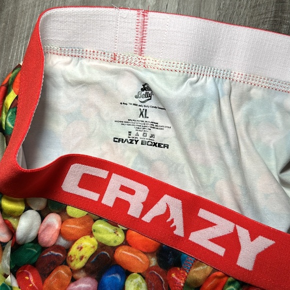 Jelly Belly Crazy Boxer Boxer Brief and Socks Combo Set - XL - Picture 4 of 6